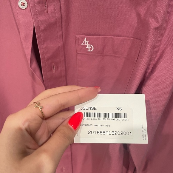 🔥SEND OFFERS🔥BNWT Aime Leon Dore dress shirt​​ - Picture 9 of 9